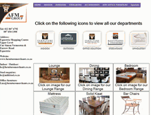 Tablet Screenshot of furnituremerchants.co.za